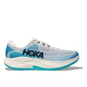 Hoka One One Rincon 4 Mens Sz 9.5 Frost/ Skyward Blue Running Shoes 1155130 FSK